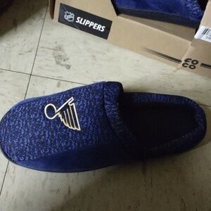 Men's Large Blue Slippers